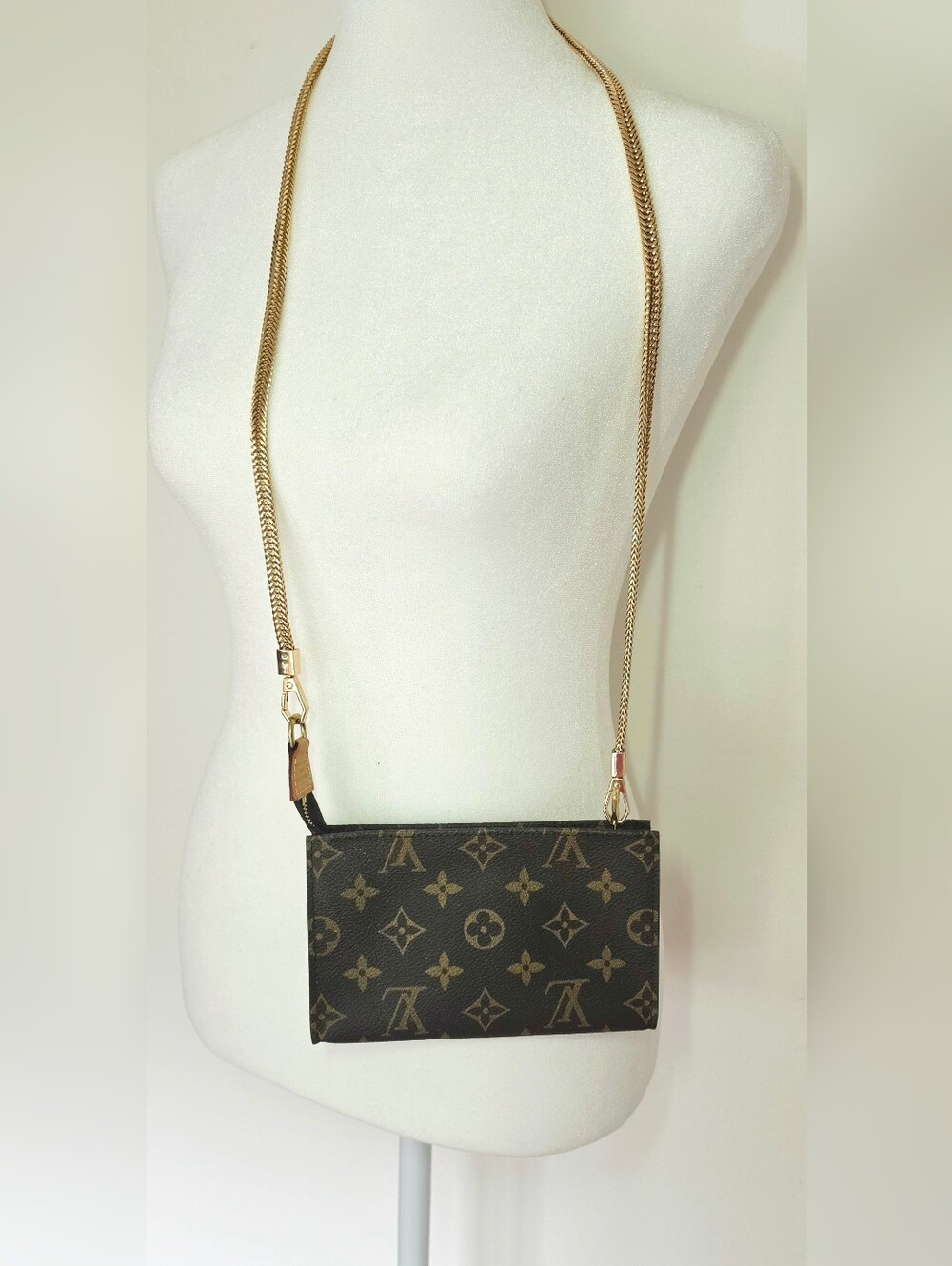 Authentic Louis Vuitton Monogram Pouch